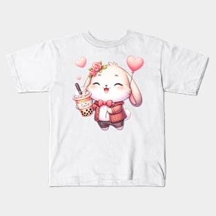 Bunny Smile Kids T-Shirt